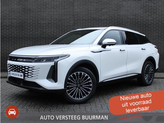 Omoda 9 1.5T-GDi SHS-P Premium PHEV 34,46 kWh, 20"LM velgen, Elek.schuif/kanteldak, 360 Camera, 1.500 kg trekgewicht