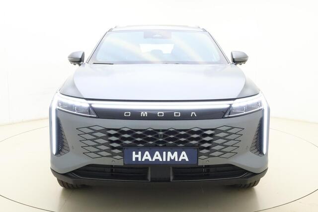 Omoda 9 1.5T-GDi SHS-P Premium | RIJKLAAR INCLUSIEF ¤4.000,- INRUILPREMIE! | Meerdere kleuren beschikbaar! | Camera's rondom | 537 PK | AWD | Matte grey | Massagestoelen | Stoelverwarming/ventilatie | 1500 KG trekgewicht