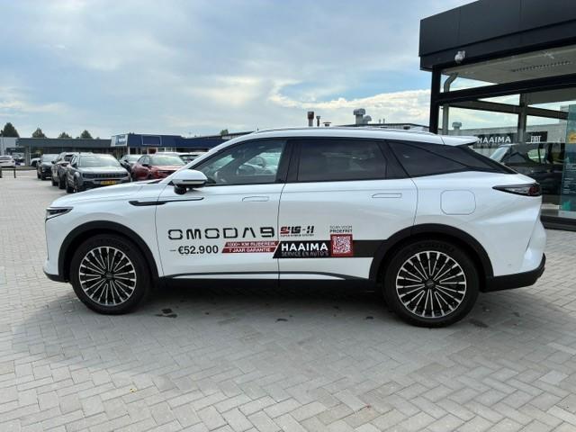 Omoda 9 Super Hybrid System 537 PK AWD | 7 jaar garantie | Tot 150km Elek.| Elek. schuif- kantel dak | HUD | Leder incl. massage | Alle opties |