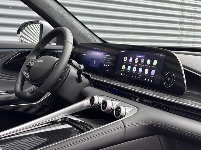 Omoda 9 SHS Premium Plug-In Hybride Automaat met 1100 km Range, Lederen bekleding, Elektrsiche stoelverstelling voor en achter Nu te bestellen en proef te rijden!