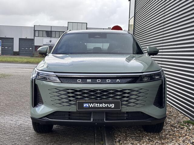 Omoda 9 SHS Premium Plug-In Hybride Automaat met 1100 km Range, Lederen bekleding, Elektrsiche stoelverstelling voor en achter Leverbaar eind februari 2026!