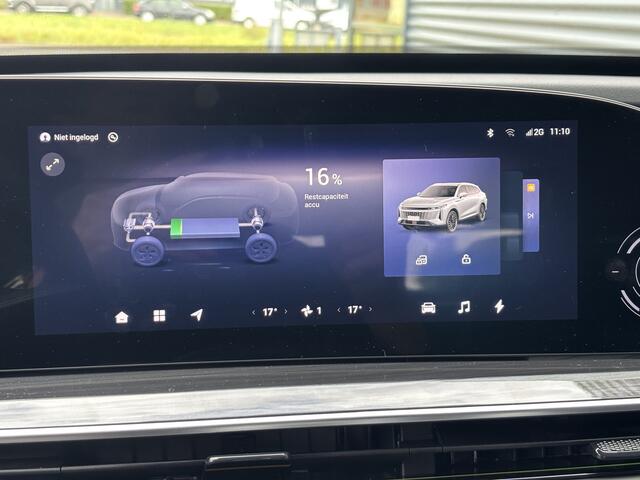 Omoda 9 SHS Premium Plug-In Hybride Automaat met 1100 km Range, Lederen bekleding, Elektrsiche stoelverstelling voor en achter Nu te bestellen en proef te rijden!