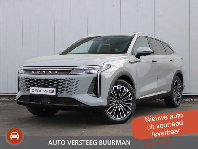 Omoda 9 SHS 1.5T-GDi SHS-P Premium 20"LM velgen, Schuif/kanteldak, 360 Camera, Stoelverwarming/ventilatie, Alcantara hemel, Sony Premium Audio