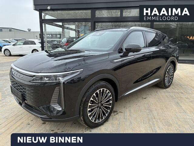 Omoda 9 SHS 1.5T-GDi SHS-P Premium Hybride 537 PK Automaat | Incl. ¤4000 inruilkorting | Panorama Schuif/kanteldak | Lederen bekleding | Massagestoelen | Keyless | Stoel & Stuurverwarming | 7 jaar garantie