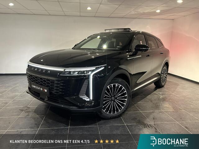 Omoda 9 SHS 1.5T-GDi SHS-P Premium 5p | Voorraad voordeel ¤ 3500,- | 7 jaar garantie | 120km elektrisch |
