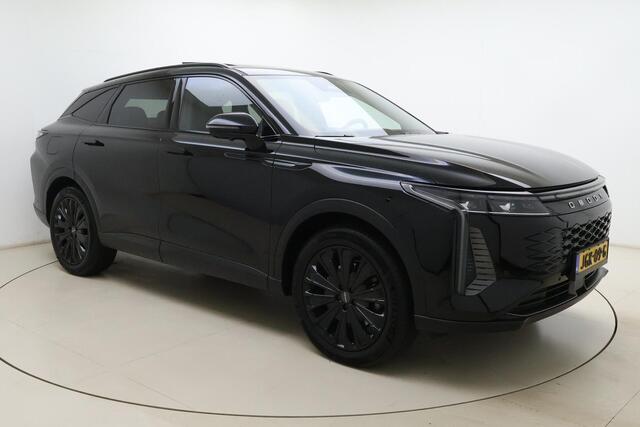 Omoda 9 SHS 1.5T-GDi SHS-P Premium 5p | Nog 6 jaar fabrieksgarantie | Tot 145 km volledig elektrisch rijden | Tot 1100 km gecombineerd rijden | 537 pk | Schuif/ kanteldak | Adaptive cruise control | Climate control | Lederen bekleding | Verwarmbare stoelen voor & achter | Apple Carplay/Android Auto
