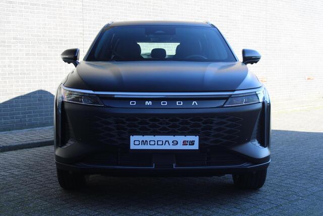 Omoda 9 SHS-P Premium Matte Black * 20"LM velgen * Schuif/kanteldak * Camera rondom * 1.500 kg trekgewicht