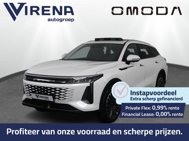 Omoda 9 SHS-P 1.5T-GDi SHS-P Premium - Inruilpremie ¤ 4.000,- - Head-up Display - Stoelverkoeling & Verwarming - Massagestoelen - SONY AUDIO - AppleCarplay - Android Auto 7 Jaar of 150.000km Fabrieksgarantie
