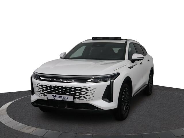 Omoda 9 SHS-P 1.5T-GDi SHS-P Premium - Inruilpremie ¤ 4.000,- - Head-up Display - Stoelverkoeling & Verwarming - Massagestoelen - SONY AUDIO - AppleCarplay - Android Auto 7 Jaar of 150.000km Fabrieksgarantie