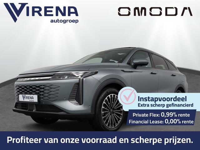 Omoda 9 SHS-P 1.5T-GDi SHS-P Premium - Inruilpremie ¤ 4.000,- - PHEV Premium - Panoramadak - 140km actieradius plug in hybride - Parkeerhulp voor en achter - 7 Jaar Fabrieksgarantie