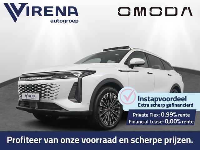 Omoda 9 SHS-P 1.5T-GDi SHS-P Premium - Inruilpremie ¤ 4.000,- - PHEV Premium - Panoramadak - 140km actieradius plug in hybride - Parkeerhulp voor en achter - 7 jaar fabrieksgarantie