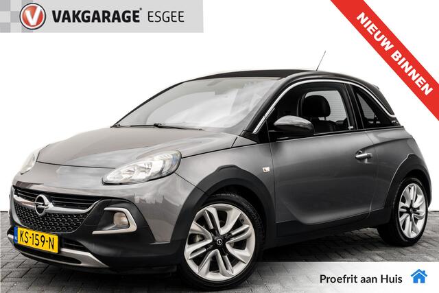 Opel ADAM 1.0 90 PK Turbo Rocks CABRIO RIJKLAAR INCL:GARANTIE | 6 BAK | Leer | NAVI | PDC Achter | NED AUTO |