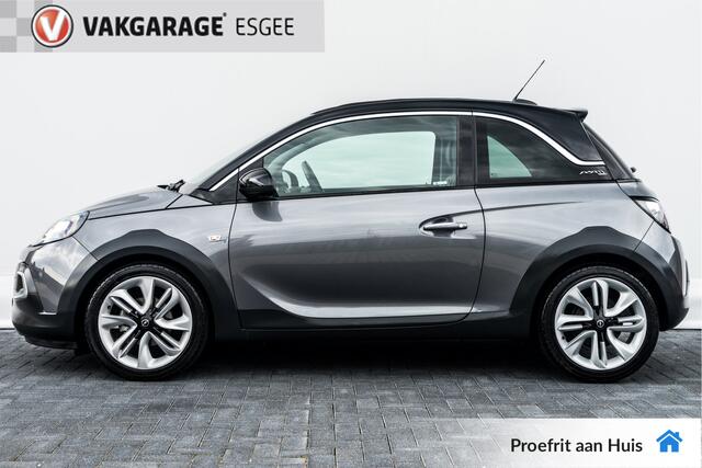 Opel ADAM 1.0 90 PK Turbo Rocks CABRIO RIJKLAAR INCL:GARANTIE | 6 BAK | Leer | NAVI | PDC Achter | NED AUTO |