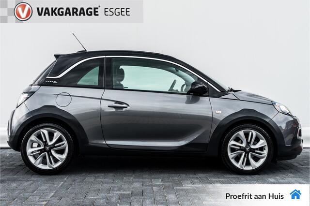 Opel ADAM 1.0 90 PK Turbo Rocks CABRIO RIJKLAAR INCL:GARANTIE | 6 BAK | Leer | NAVI | PDC Achter | NED AUTO |