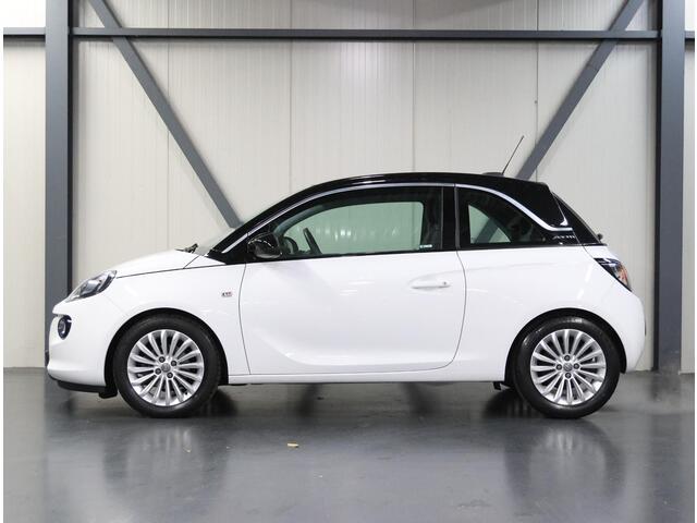 Opel ADAM 90PK Turbo Jam Favourite | 1ste eigenaar | LEER | Glazen dak | Climate Control | Stoel/StuurVerwarmd | Cruise Control | Navigatie | Parkeersensoren | DAB Radio |