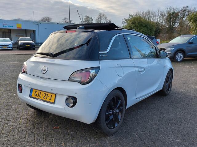 Opel ADAM 1.0 Turbo 116pk Unlimited | Cabriodak | Navi | Clima | Cruise | Dodehoek+Licht+Regensensor | Pdc V+A+Assist | Stoel+Stuurwielverwarming | Privacy Glass | Mistlampen | 16''lm