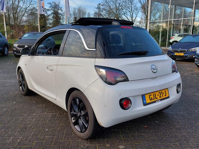 Opel ADAM 1.0 Turbo 116pk Unlimited | Cabriodak | Navi | Clima | Cruise | Dodehoek+Licht+Regensensor | Pdc V+A+Assist | Stoel+Stuurwielverwarming | Privacy Glass | Mistlampen | 16''lm