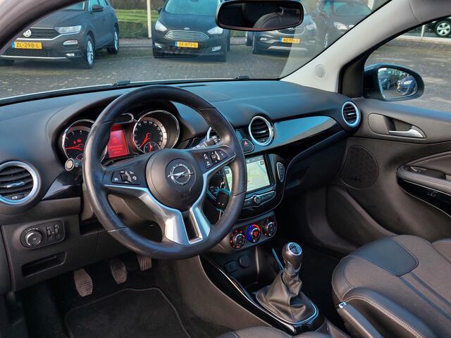 Opel ADAM 1.0 Turbo 116pk Unlimited | Cabriodak | Navi | Clima | Cruise | Dodehoek+Licht+Regensensor | Pdc V+A+Assist | Stoel+Stuurwielverwarming | Privacy Glass | Mistlampen | 16''lm