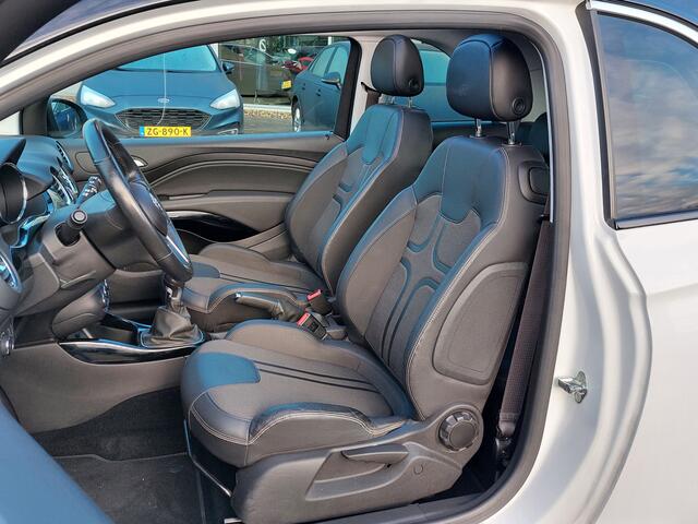 Opel ADAM 1.0 Turbo 116pk Unlimited | Cabriodak | Navi | Clima | Cruise | Dodehoek+Licht+Regensensor | Pdc V+A+Assist | Stoel+Stuurwielverwarming | Privacy Glass | Mistlampen | 16''lm
