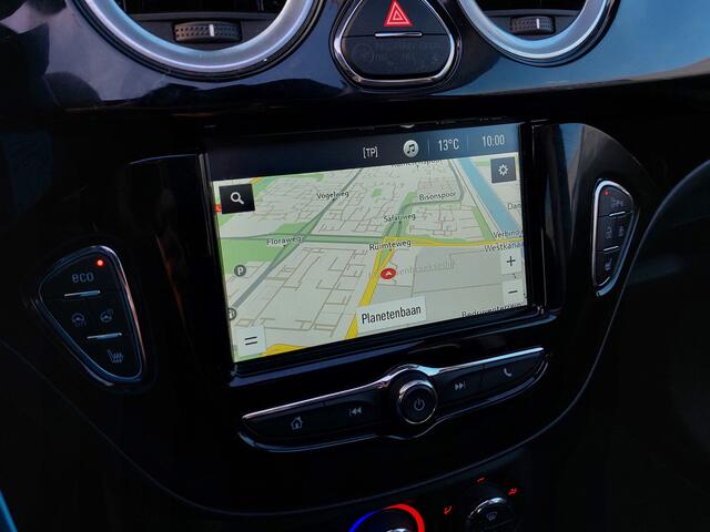 Opel ADAM 1.0 Turbo 116pk Unlimited | Cabriodak | Navi | Clima | Cruise | Dodehoek+Licht+Regensensor | Pdc V+A+Assist | Stoel+Stuurwielverwarming | Privacy Glass | Mistlampen | 16''lm