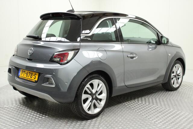 Opel ADAM 1.0 Turbo Rocks Online Edition | electr. vouwdak | leder | climate | dode hoek | pdc v/a | carplay | bluetooth | cruise control | verwarmde stoelen/stuur