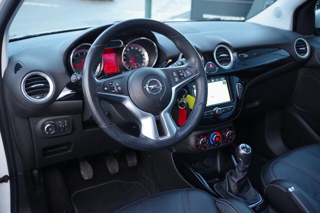 Opel ADAM 1.0 Turbo 116 PK Rocks, Vouwdak, Leder, Stuur- & Stoelverwarming, Cruise Control