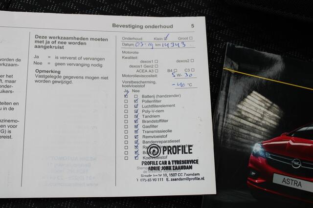 Opel ASTRA Sports Tourer 1.0 105pk Innovation ECC/Cruise/Navi/DAB/LED/PDC