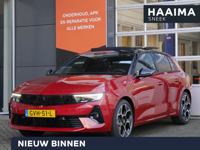 Opel ASTRA 1.2 Turbo Hybrid GS | Uit voorraad leverbaar! | Panorama dak | LED matrix | 18'' lichtmetalen velgen | Alcantara bekleding | Head up display | Automaat