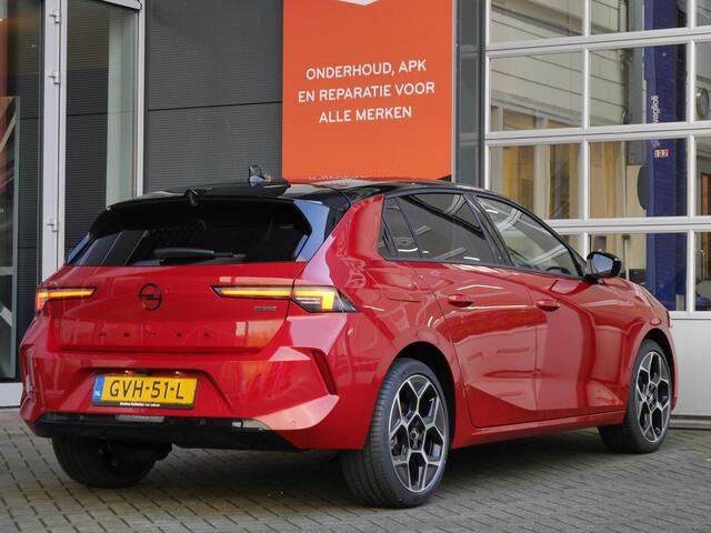 Opel ASTRA 1.2 Turbo Hybrid GS | Uit voorraad leverbaar! | Panorama dak | LED matrix | 18'' lichtmetalen velgen | Alcantara bekleding | Head up display | Automaat
