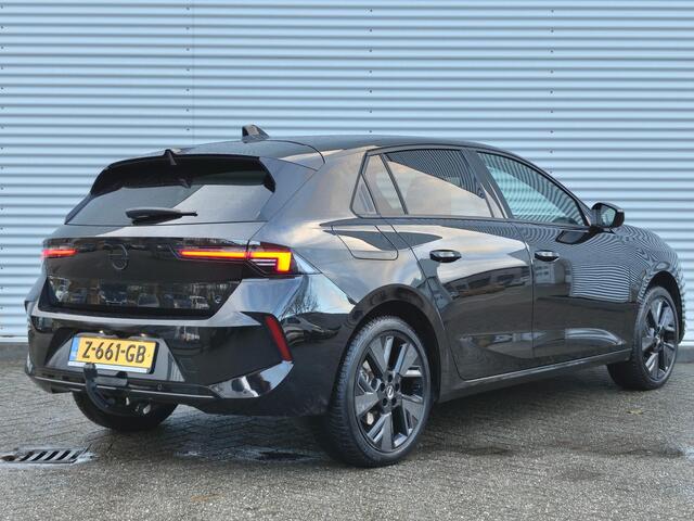 Opel ASTRA Electric GS EV 54kWh 156pk AUTOMAAT | LED PIXEL | ALCANTARA/LEDER | AGR-COMFORTSTOEL | TREKHAAK | ISOFIX | 360° CAMERA | ZWARTE HEMELBEKLEDING |