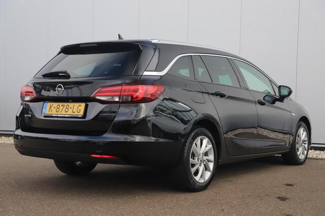 Opel ASTRA Sports Tourer 1.2 Elegance 146PK Keyless 16 inch LMV Navigatie Carplay Android Sportstoelen Clima Cruise Achteruitrijcamera Rijstrooksensor