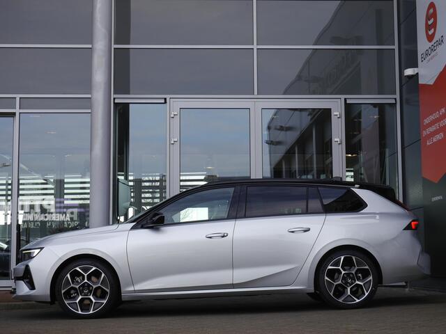Opel ASTRA Sports Tourer 1.2 Turbo Hybrid GS | Nieuwe auto | Rondom camera | 18 inch lichtmetalen velgen | Stoel en stuurverwarming | Head up display | Panoramadak | Full options