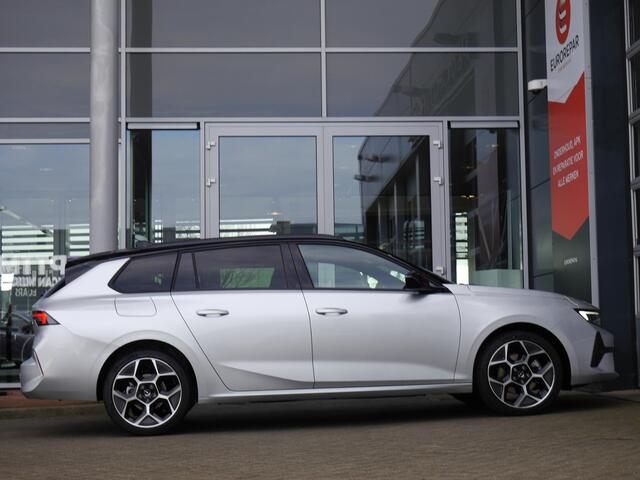 Opel ASTRA Sports Tourer 1.2 Turbo Hybrid GS | Nieuwe auto | Rondom camera | 18 inch lichtmetalen velgen | Stoel en stuurverwarming | Head up display | Panoramadak | Full options
