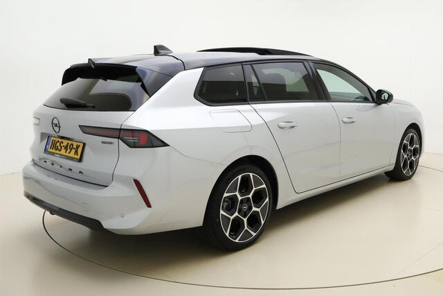 Opel ASTRA Sports Tourer 1.6 Turbo Plug In Hybrid Ultimate | Stoelverwarming & Ventilatie | Rondomzicht camera | Lederen bekleding | Navigatie | Glazen shuif/kanteldak | Keyless