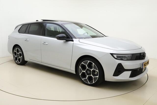 Opel ASTRA Sports Tourer 1.6 Turbo Plug In Hybrid Ultimate | Stoelverwarming & Ventilatie | Rondomzicht camera | Lederen bekleding | Navigatie | Glazen shuif/kanteldak | Keyless