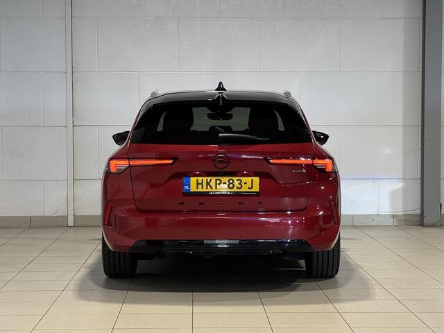 Opel ASTRA ST GS 1.6 Turbo 180pk HYbrid e-EAT8 | 360° CAMERA | LED PIXEL VERLICHTING | AGR-COMFORTSTOEL | TREKHAAK | NAVI PRO | HANDSFREE A.KLEP | KEYLESS | ZWARTE HEMEL BEKLEDING | STUURVERWARMING | ISOFIX |