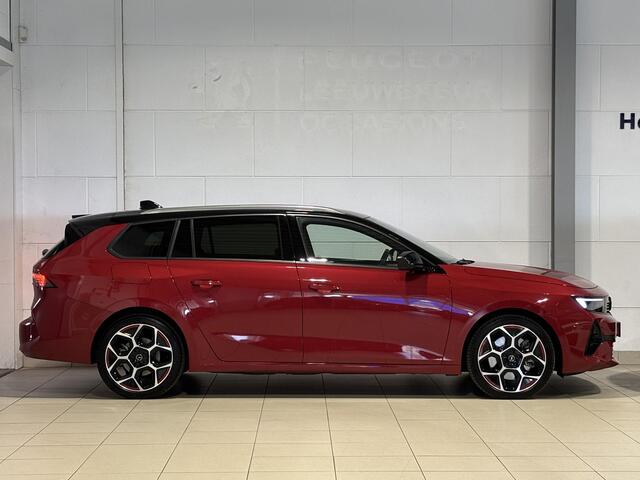 Opel ASTRA ST GS 1.6 Turbo 180pk HYbrid e-EAT8 | 360° CAMERA | LED PIXEL VERLICHTING | AGR-COMFORTSTOEL | TREKHAAK | NAVI PRO | HANDSFREE A.KLEP | KEYLESS | ZWARTE HEMEL BEKLEDING | STUURVERWARMING | ISOFIX |