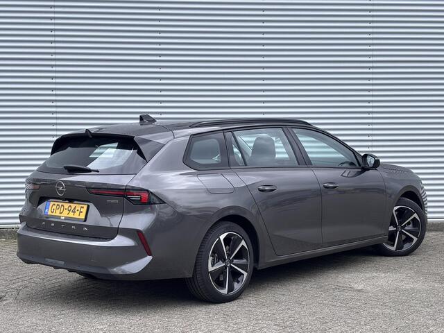 Opel ASTRA ST 1.6 Turbo 180pk HYbrid e-EAT8 | TREKHAAK | ADEPTIVE CRUISE | 180° CAMERA | DRAADLOOS LADEN | 17 INCH | FULL LED | ISOFIX |