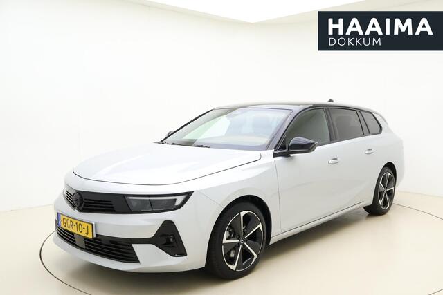 Opel ASTRA Sports Tourer 1.2 Turbo Hybrid GS Apple Carplay/Android Auto | Blackpack | Stoelverwarming/Stuurverwarming | AGR Comfortstoel | Climate Control | Parkeersensoren V+A | Parkeercamera V+A |