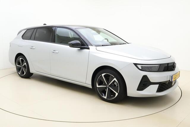 Opel ASTRA Sports Tourer 1.2 Turbo Hybrid GS Apple Carplay/Android Auto | Blackpack | Stoelverwarming/Stuurverwarming | AGR Comfortstoel | Climate Control | Parkeersensoren V+A | Parkeercamera V+A |
