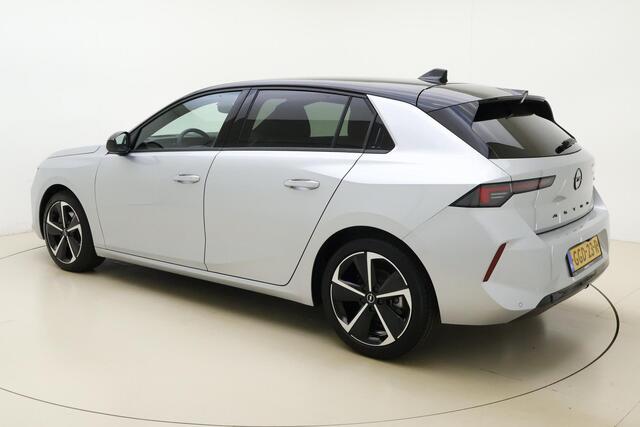 Opel ASTRA 1.2 Turbo Hybrid GS 136 PK Automaat | Navigatie | Camera | Stoel & Stuurverwarming | Keyless | Lichtmetalen velgen | Zwart dak | Extra getint glas