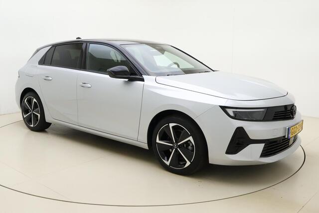 Opel ASTRA 1.2 Turbo Hybrid GS 136 PK Automaat | Navigatie | Camera | Stoel & Stuurverwarming | Keyless | Lichtmetalen velgen | Zwart dak | Extra getint glas