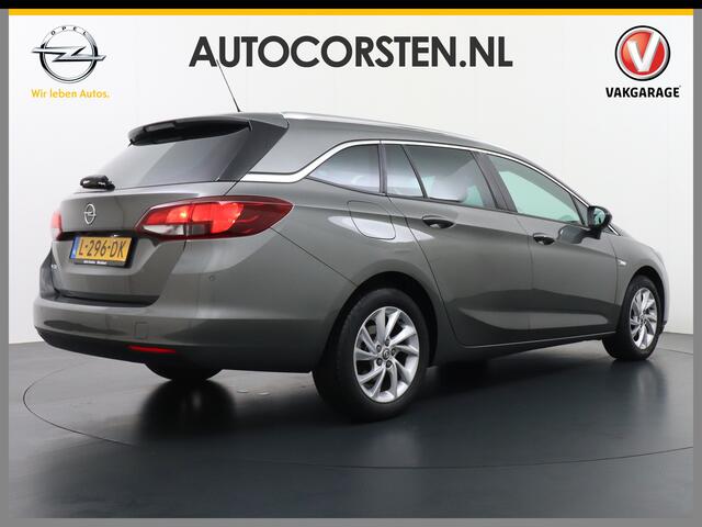 Opel ASTRA Sports Tourer T 111pk Navi Apple/Android Elek.klep Keyless Lane-dep. CruiseControl Pdc-a+v Ecc Licht-/Zichtpakket Bluetooth Isofix 4xElek.Ramen Mistlampen Usb 16''LM Dealer Onderhouden 1.2 Turbo Business Elegance