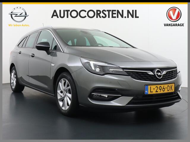 Opel ASTRA Sports Tourer T 111pk Navi Apple/Android Elek.klep Keyless Lane-dep. CruiseControl Pdc-a+v Ecc Licht-/Zichtpakket Bluetooth Isofix 4xElek.Ramen Mistlampen Usb 16''LM Dealer Onderhouden 1.2 Turbo Business Elegance