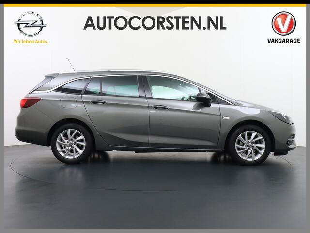 Opel ASTRA Sports Tourer T 111pk Navi Apple/Android Elek.klep Keyless Lane-dep. CruiseControl Pdc-a+v Ecc Licht-/Zichtpakket Bluetooth Isofix 4xElek.Ramen Mistlampen Usb 16''LM Dealer Onderhouden 1.2 Turbo Business Elegance