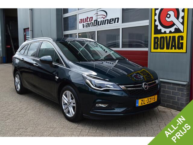 Opel ASTRA Sports Tourer 1.4 Turbo 120 Jaar Edition O.a: Navi, Clima, Cruise, PDC, Carplay, Rijklaar, Etc. All-in prijs!
