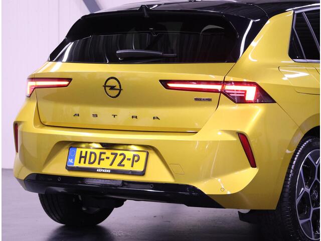 Opel ASTRA 1.2 145PK Turbo Hybrid Ultimate | 1ste eigenaar | AppleCarPlay/AndroidAuto | Schuifkanteldak | Alcantara | Head-Up Display | Navigatie | Adaptive Cruise Control | Keyless | AGR Stoelen | Stoel/Stuur/Voorruitverwarming | FULL LED | 360'Camera | Isofix | Pr