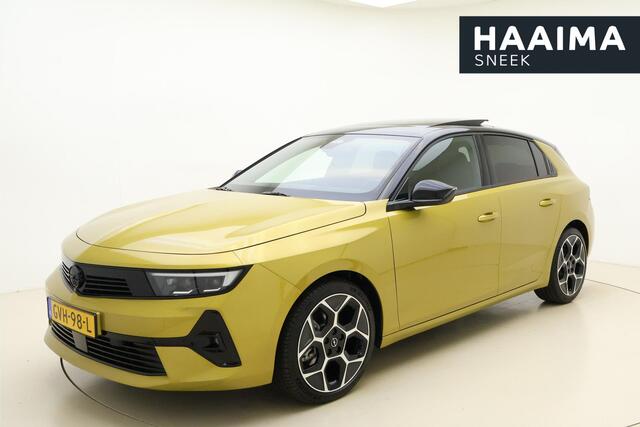 Opel ASTRA 1.2 Turbo 145pk Hybrid Automaat Ultimate | Schuif/kantel dak | Adapt. Cruise control | Verwarmde voorruit | Stoel- en stuurverwarming | 360° Camera | VOL OPTIES
