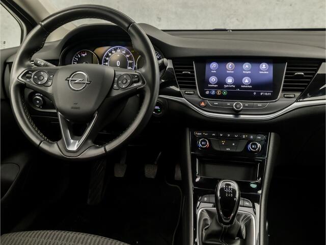 Opel ASTRA Sports Tourer 1.2 Elegance Sport (APPLE CARPLAY, GROOT NAVI, MATRIX LED KOPLAMPEN, KEYLESS, CAMERA, ADAPTIVE CRUISE, GETINT GLAS, LM VELGEN, NIEUWSTAAT)
