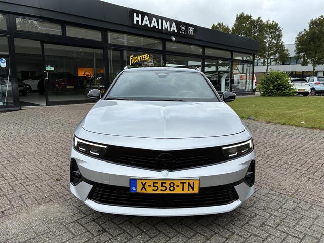 Opel ASTRA Sports Tourer Turbo 130pk GS | 360 Parkeercamera | Adapt. Cruise control | Stoel- en stuurverwarming | Draadloze telefoonlader | Apple Carplay/Android Auto | Full LED | Keyless